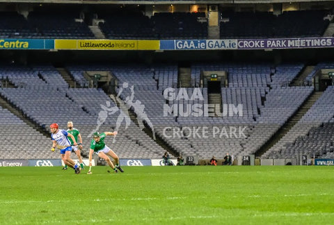 Empty stands in Croke Park for the 2020 All-Ireland Senior Hurling Final