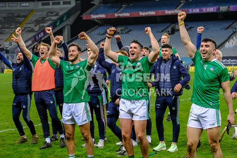 Limerick celebrations following victory in the 2020 All-Ireland Senior Hurling Final