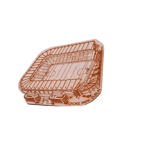 Wooden Croke Park Stadium Magnet. Created by Piece Makers.