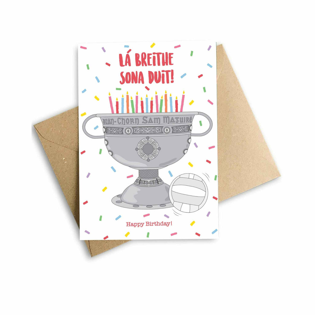 Sam Maguire Birthday Card